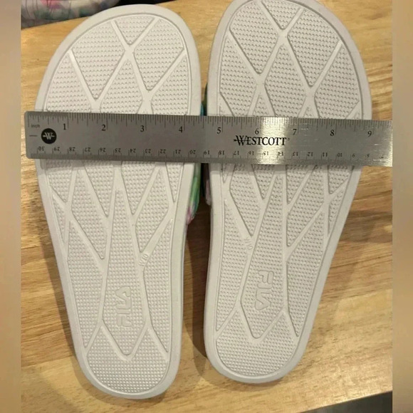 Fila Drifter Lux Tie Dye Women's Slide Sandals Size 10. NWOT - Picture 10 of 10